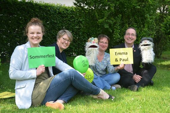 Zusammenarbeit für Familien in Langenhagen (von links): Diakonin Annika Kruse, Pastorin Sabine Behrens, Koordinatorin Anke Kappler und Pastor Frank Foerster. Foto: Andrea Hesse