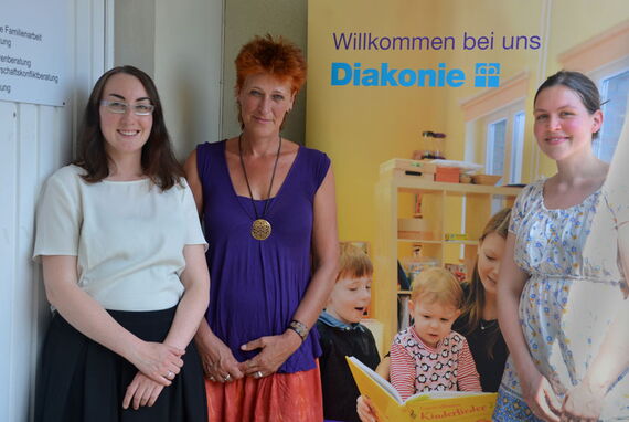 Anne-Marei Stamme (von links), Angela Carld und Dorothee Beckermann nehmen die täglichen Herausforderungen in der diakonischen Beratungsarbeit an. Foto: Andrea Hesse